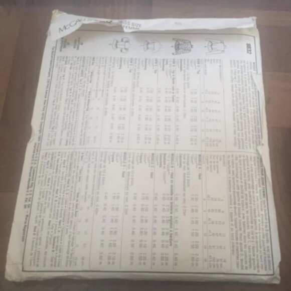 McCall's 8832 Misses Top in 4 Styles Brooke Shields Design 1983 Pattern sz 10 - Picture 2 of 2